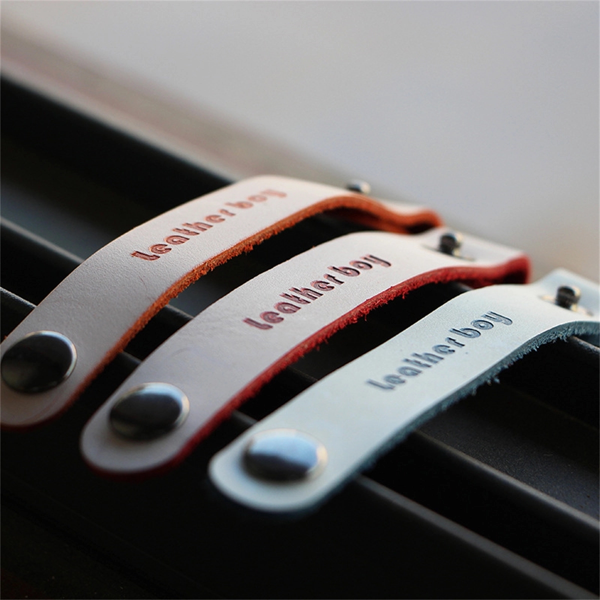 Leather Cable Straps for Cords Headset Winder 5