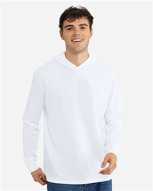Unisex CVC Hoodie Long Sleeve T-Shirt - 6221 13