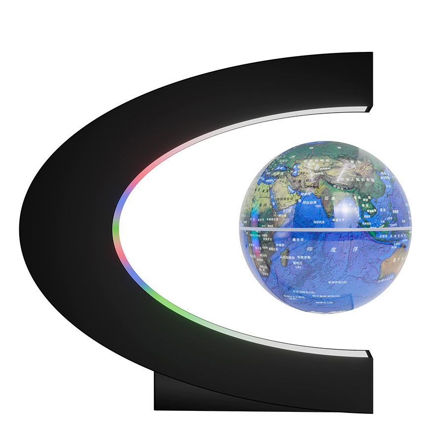 Illuminated Magnetic Levitating Globe 13