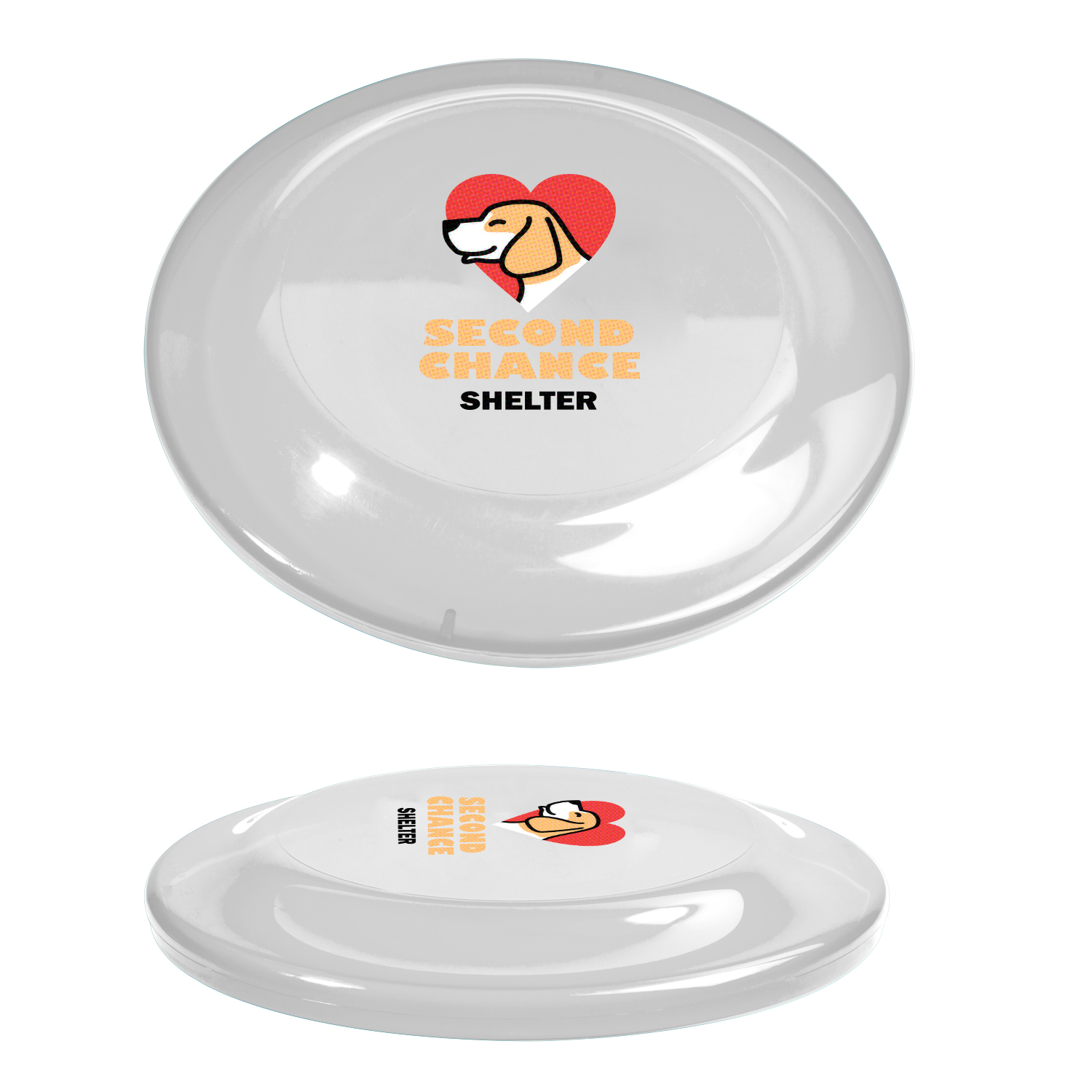 Transparent Flying Disc (Full Color Imprint) 4