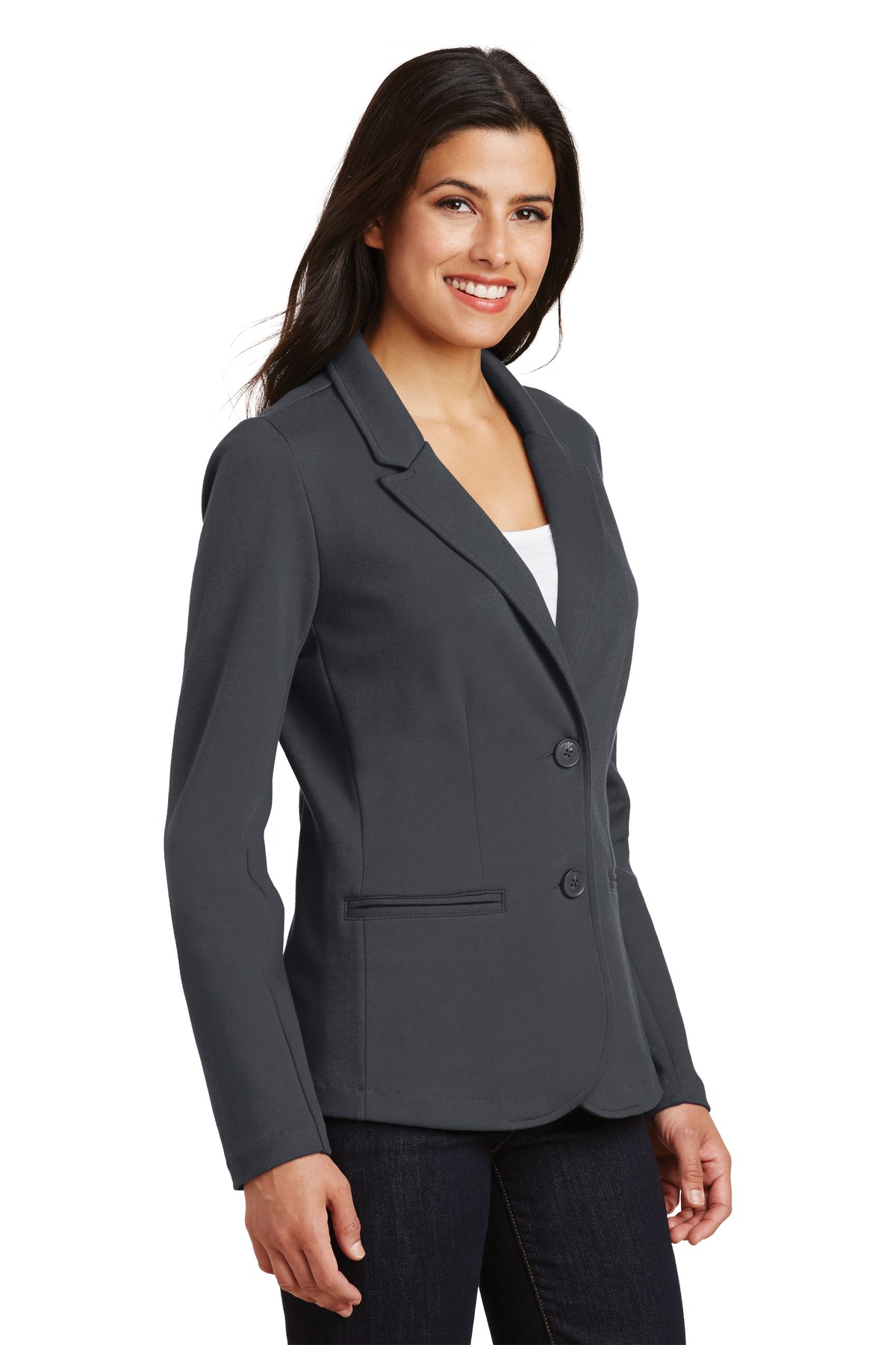 Port Authority Women's Knit Blazer. LM2000 8