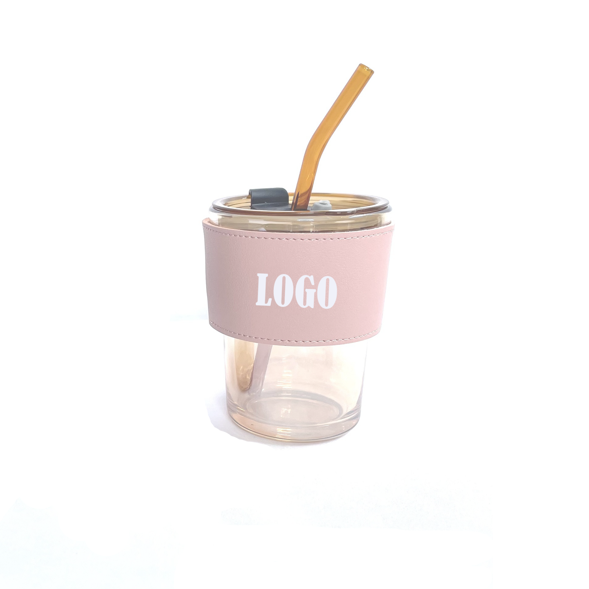 Premium Non Slip PU Leather Cup Sleeve MOQ50 2