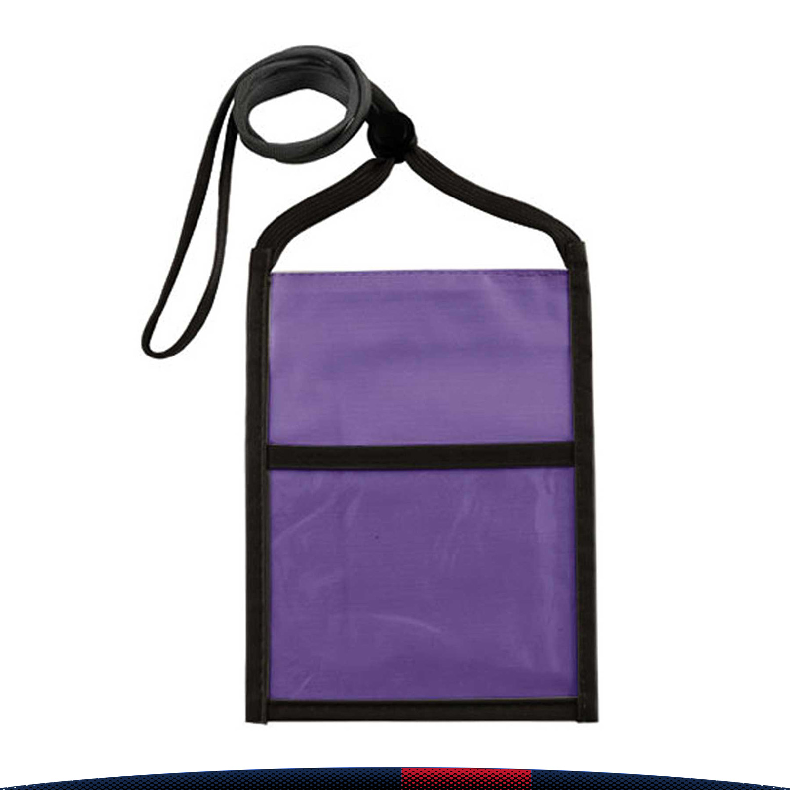 Two Tone Double Window Pouch 11