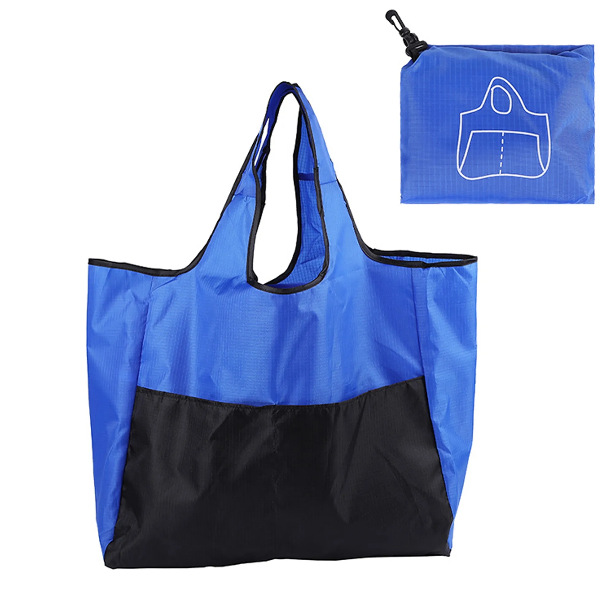 Portable Foldable Shopping Bag, custom tote bag with logo imprint 9