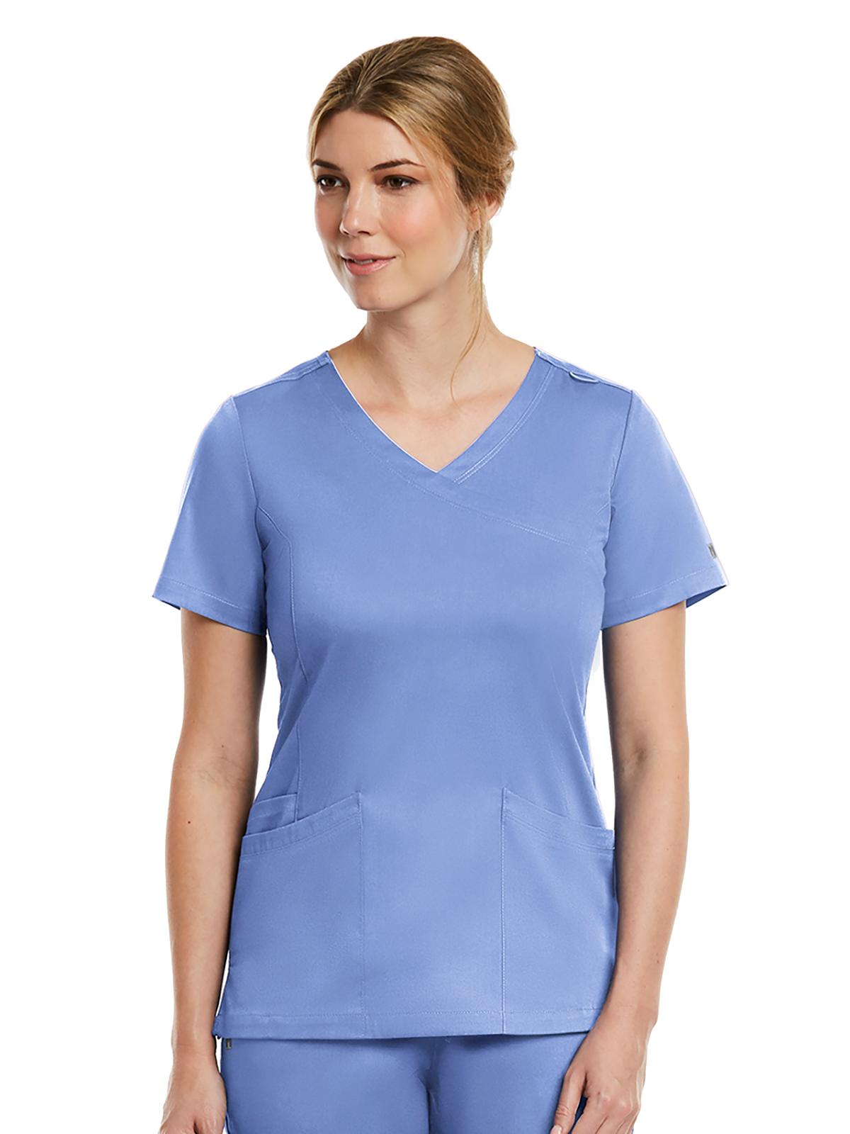 Maevn - Matrix - Women's Three-Pocket Curved Mock Wrap Top 20