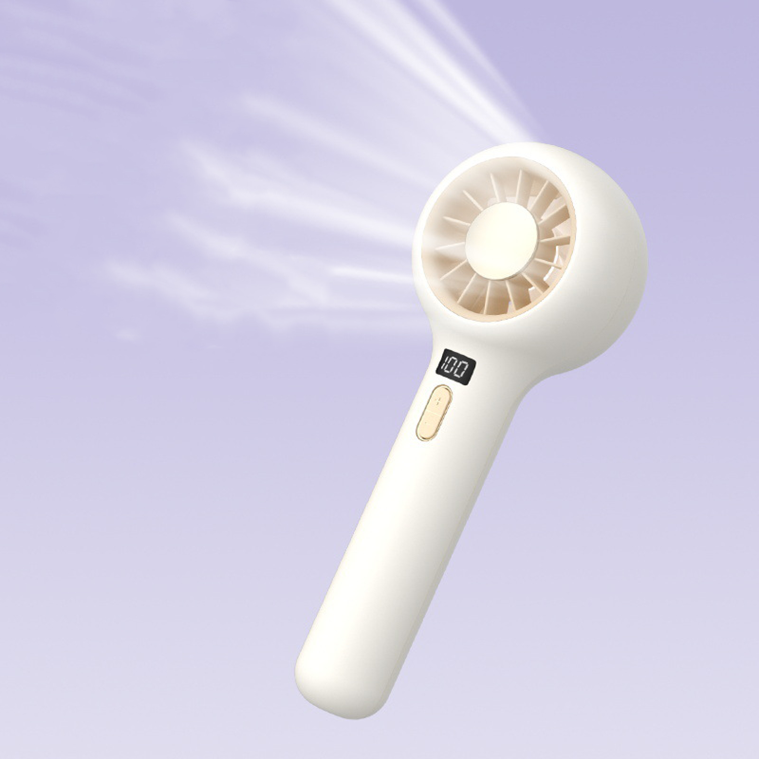 Mini Digital Display Portable Fan 5