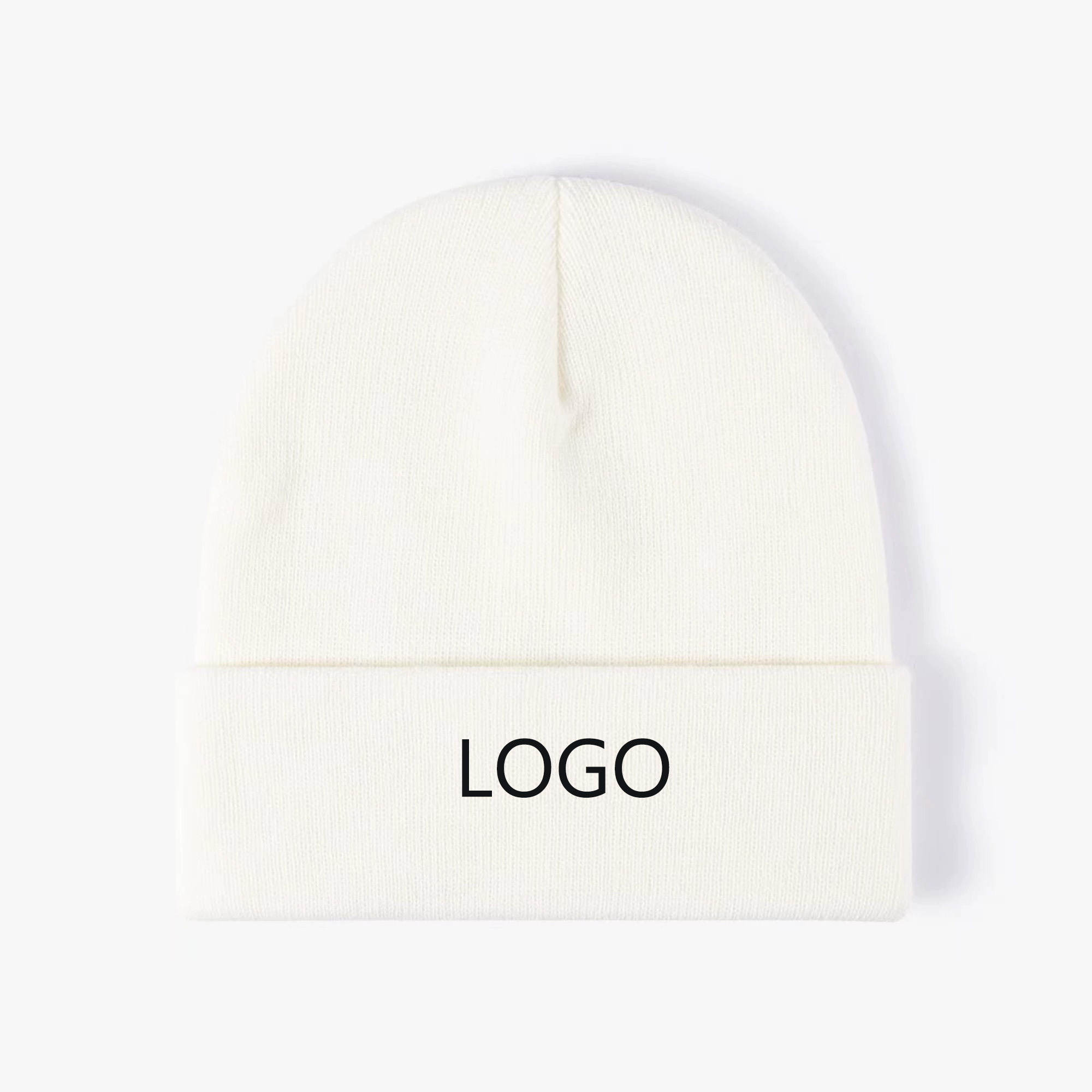 Solid Acrylic Knit Hat 4