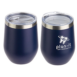 Pero 12 oz Copper-Lined Powder-Coated Insulated Goblet 7