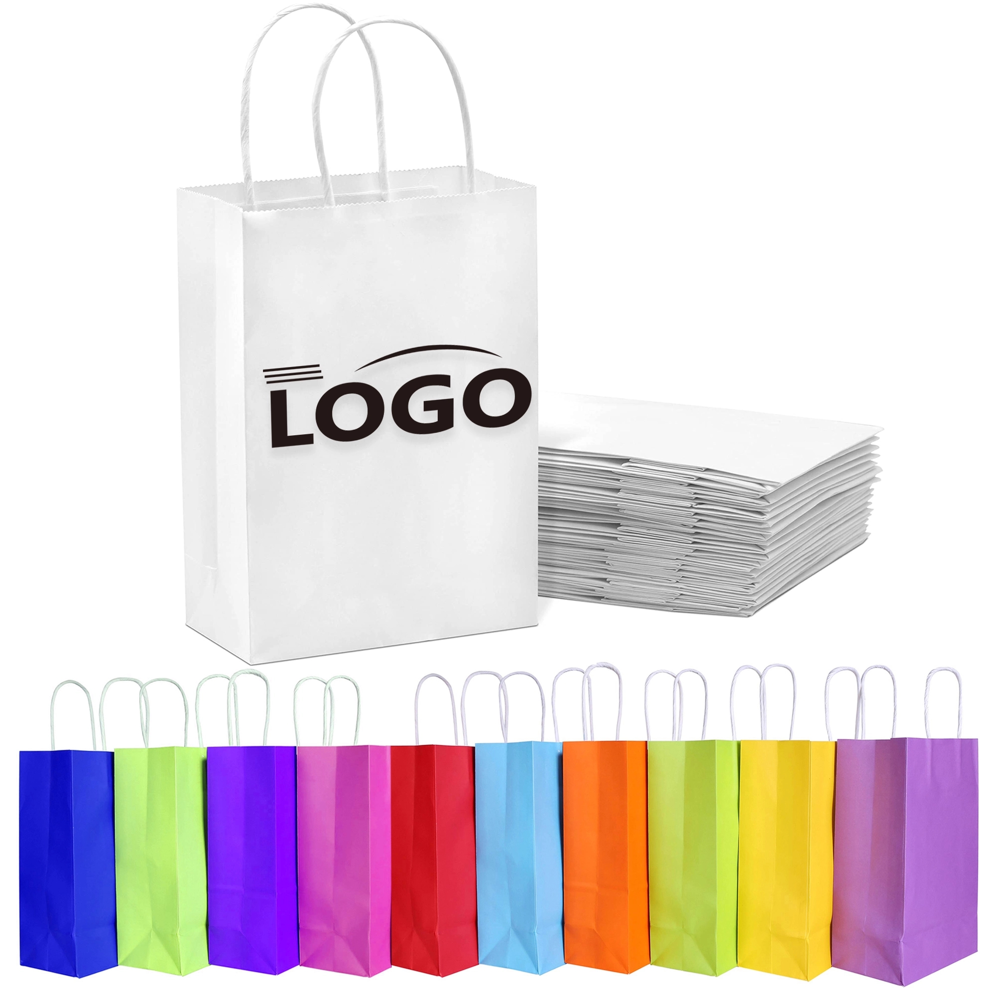 Kraft Paper Shopping Gift  Bag 7