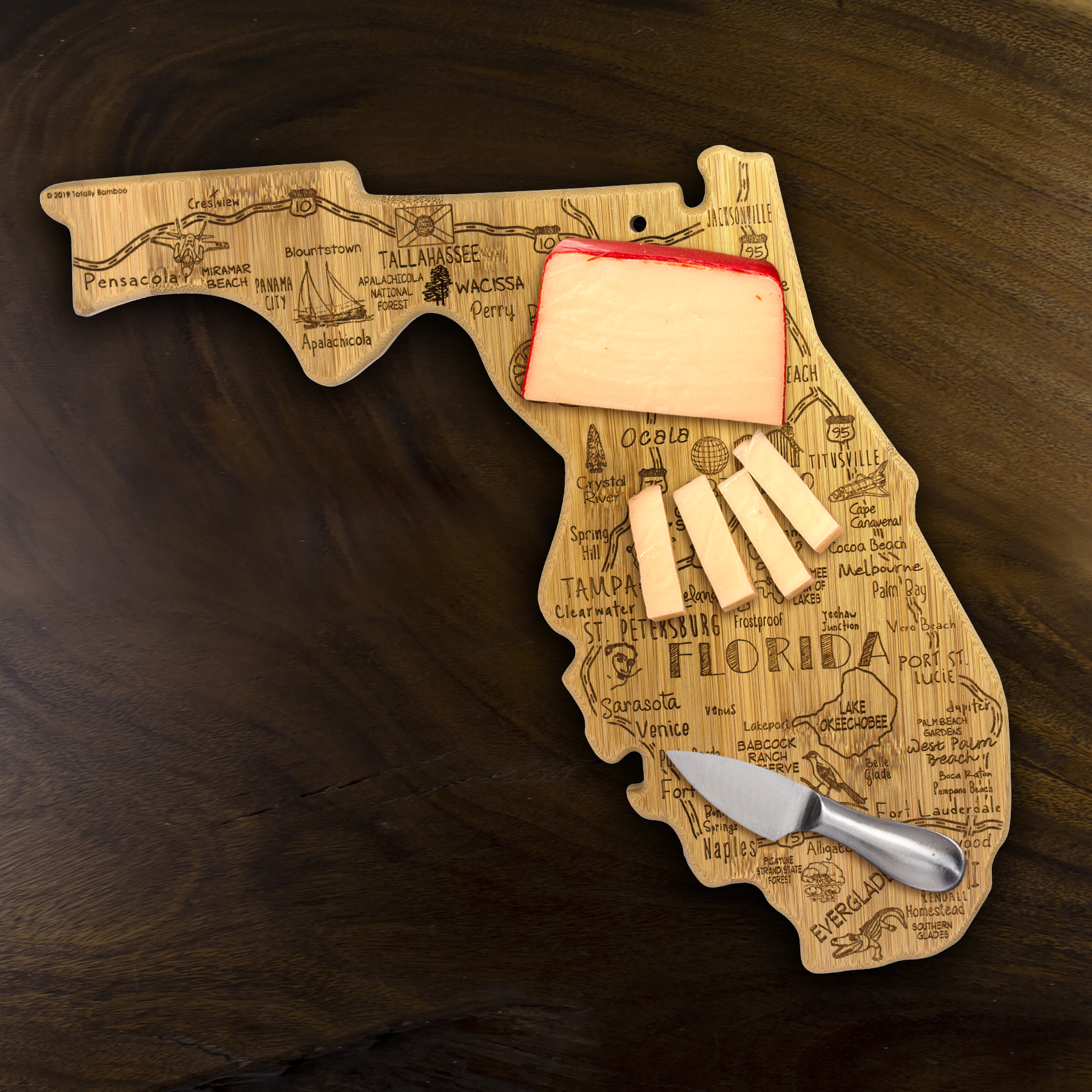 Destination Florida Cutting & Serving Board 5