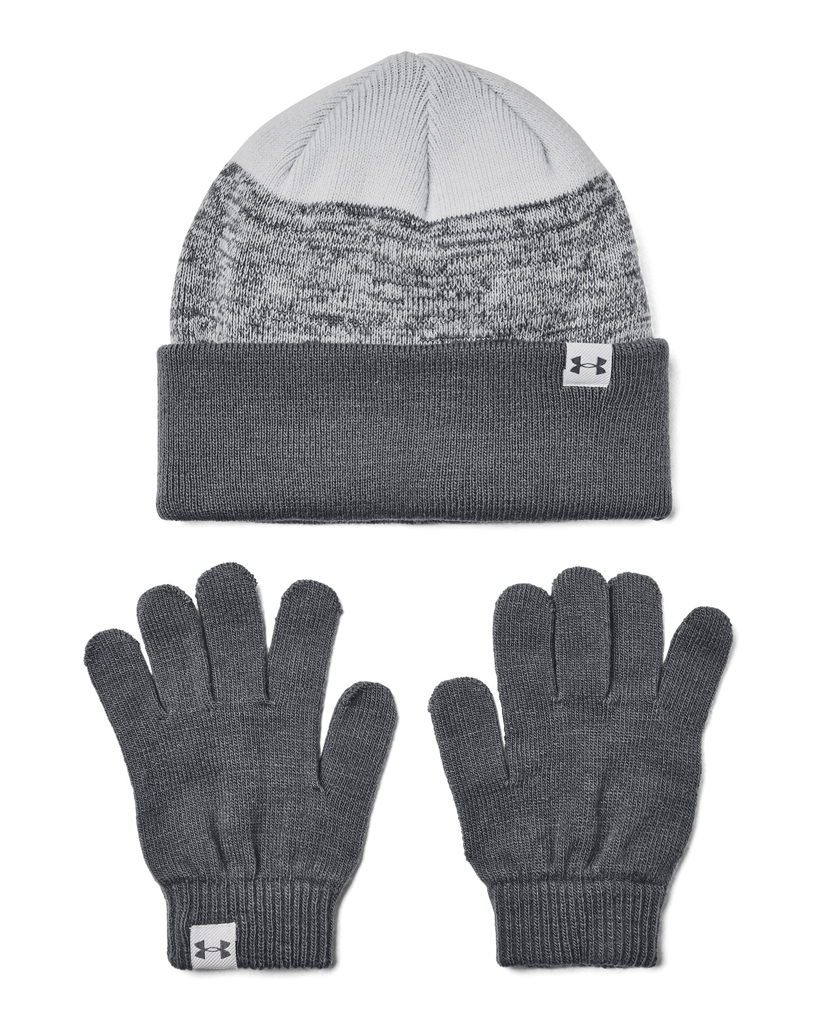 Boys' UA Beanie & Gloves Combo 3