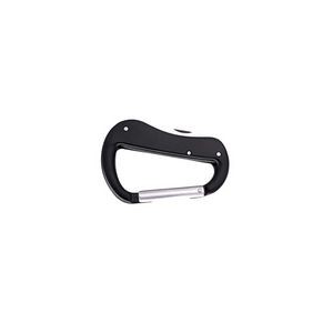 Versatile Carabiner Multitool Kit With Knife Flashlight 12