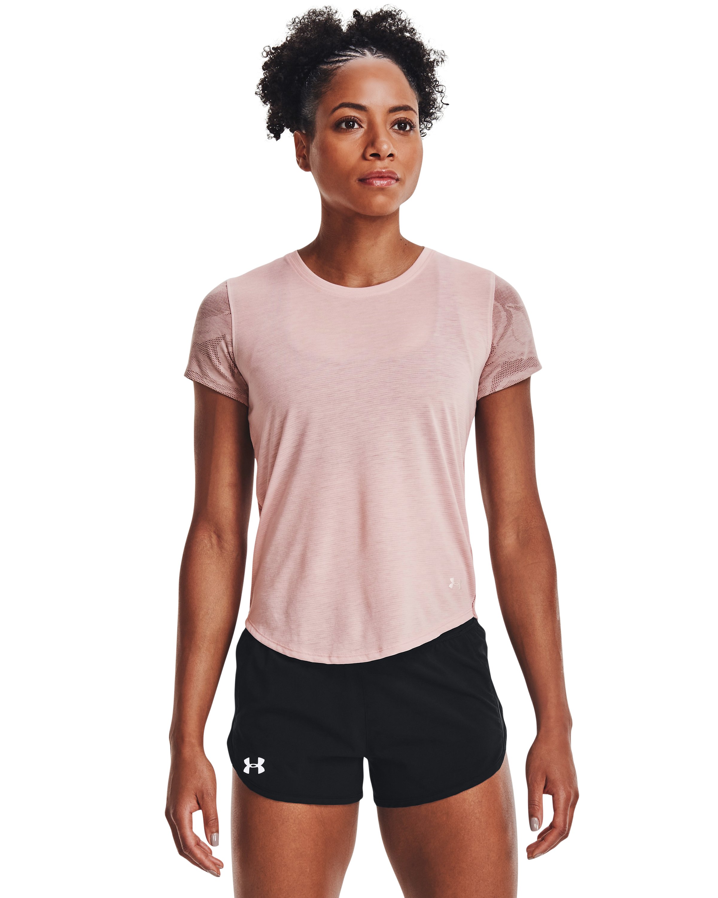 UA Streaker Jacquard Women's T-Shirt 4