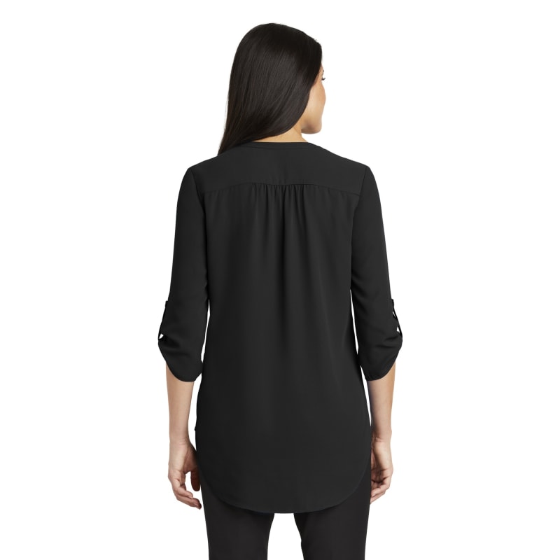 Port Authority Ladies 3/4-Sleeve Tunic Blouse. 9