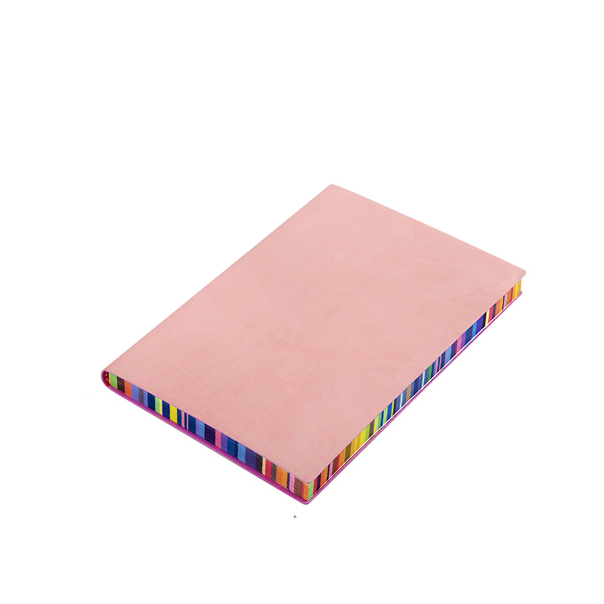 A5 Soft Cover Rainbow Edge Cute Notebook Simple Thick 13