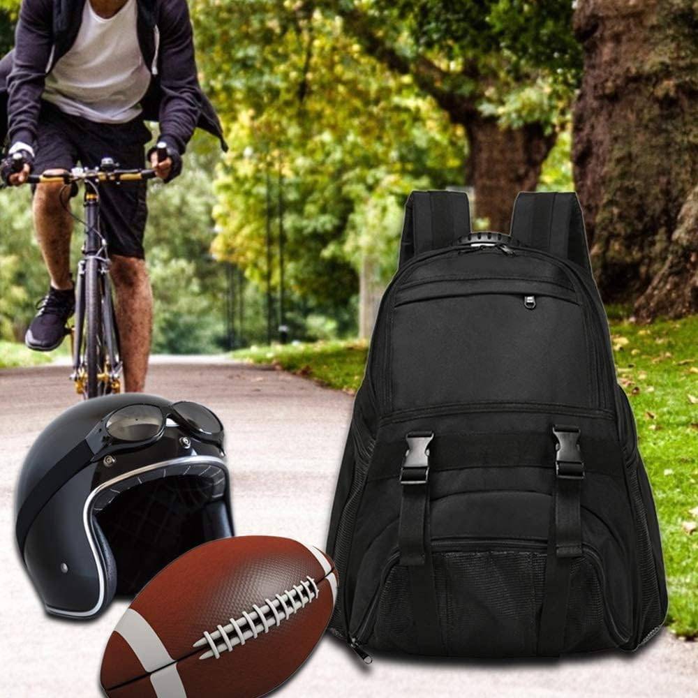 Large Soccer Backpack Lightweight Basketball Bag 12