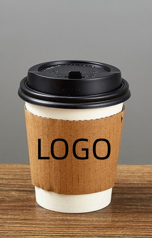 8oz Paper Coffee Cups, custom paper cup with logo imprint 3