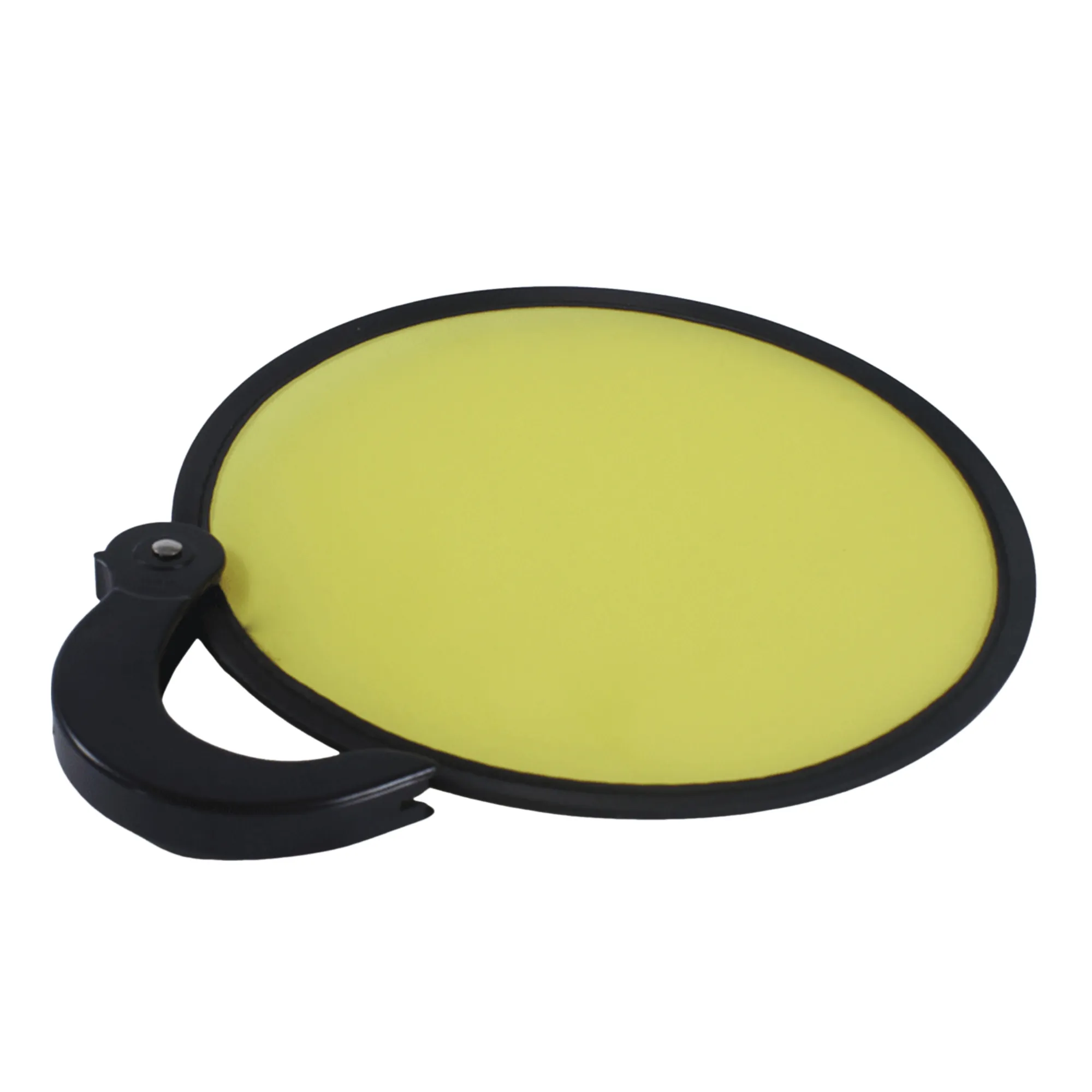 Lightweight Folding Disc Hand Fan 10 Inch 6