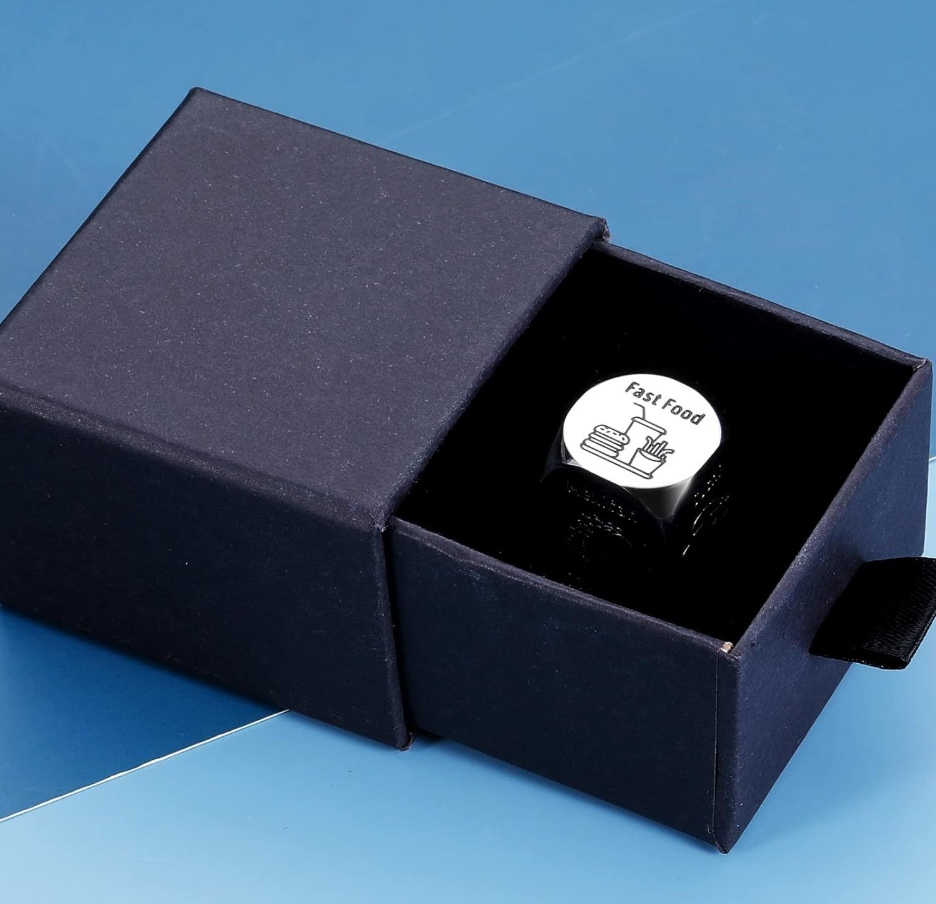 Stainless Steel Dice with Box 3