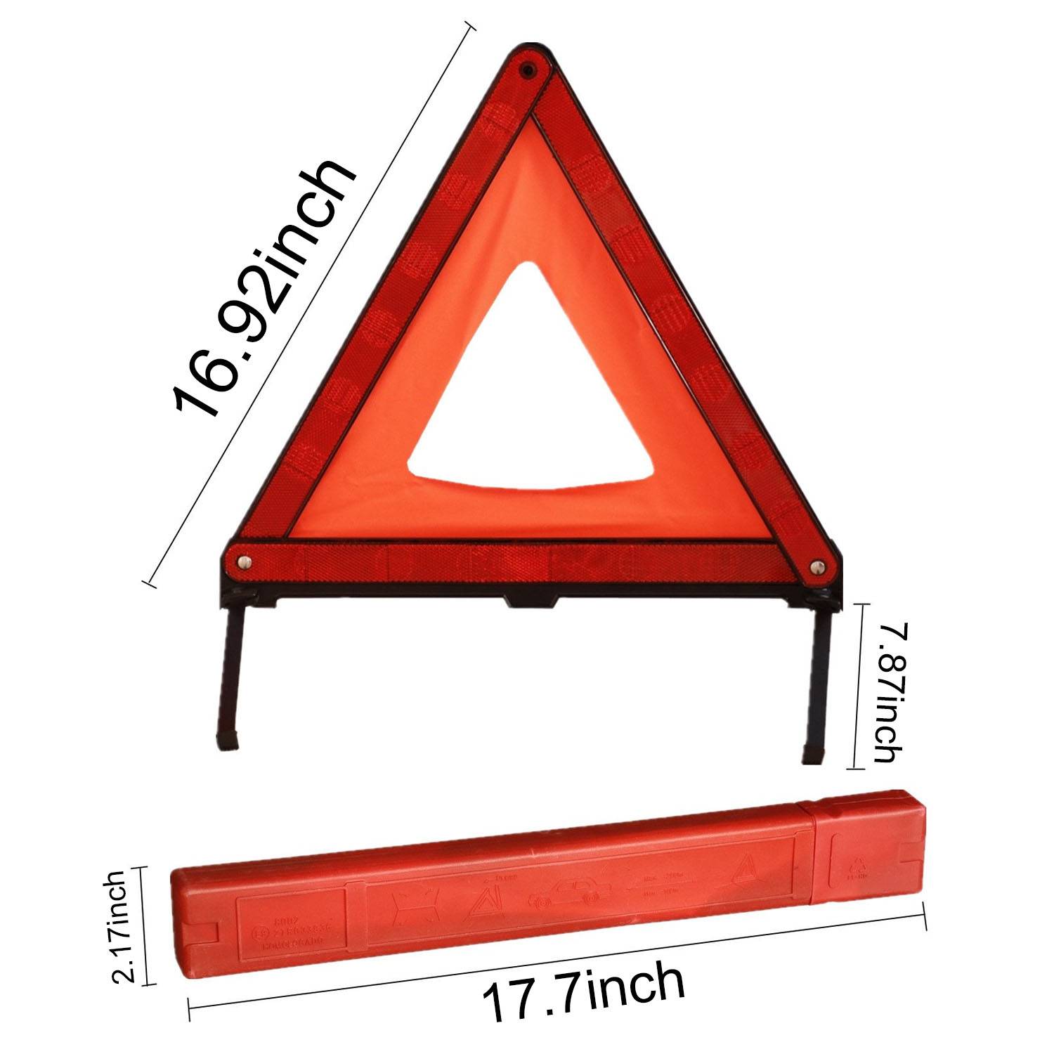 Traffc Foldable Safety Warning Triangle 6