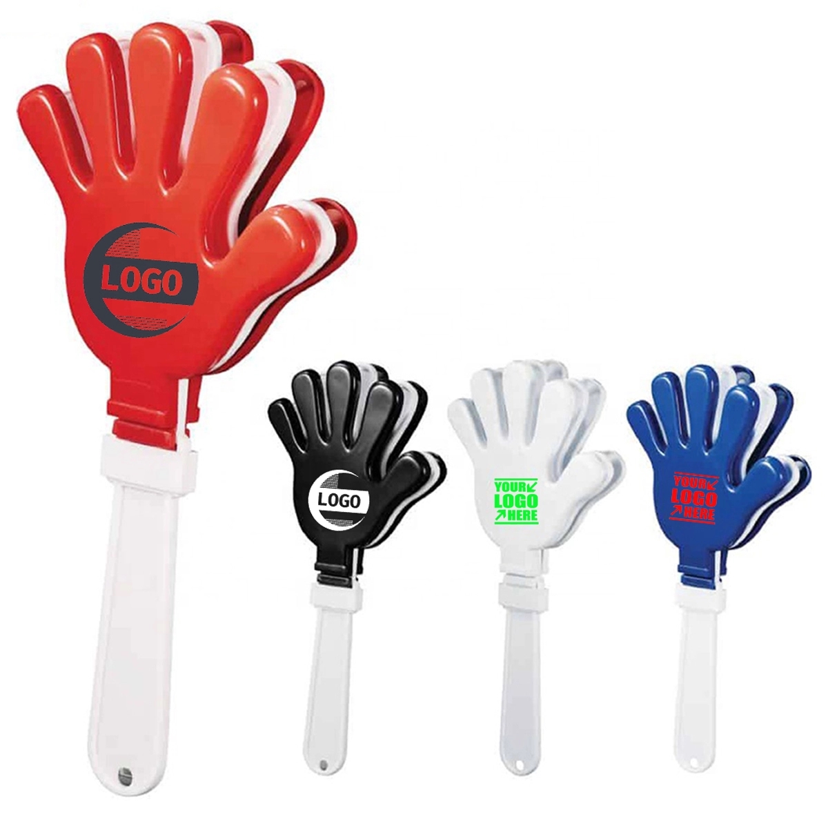 Custom Noise Maker Shaking Cheering Toy Hand Clapper 2