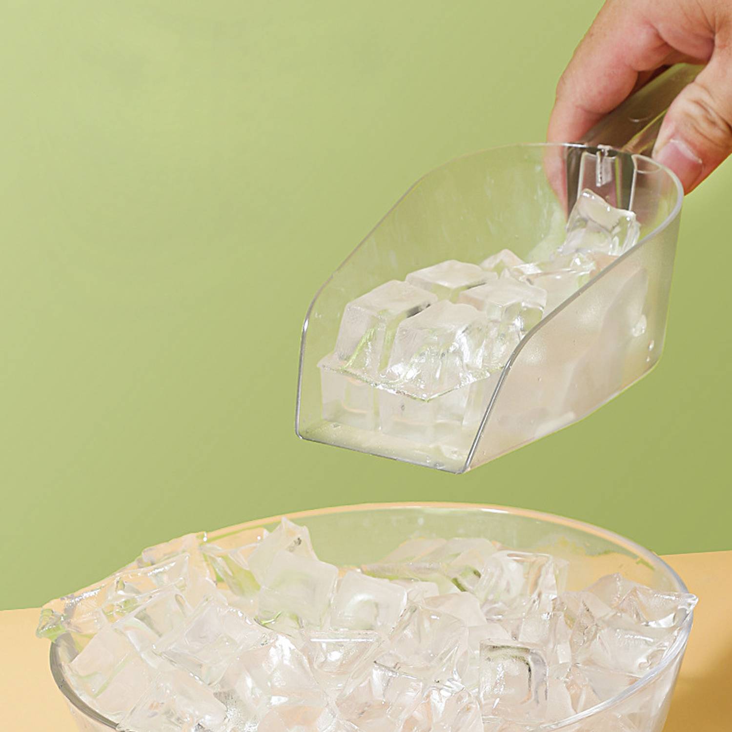 Thickened Anti Drop Large PC Plastic Square Ice Shovel 4