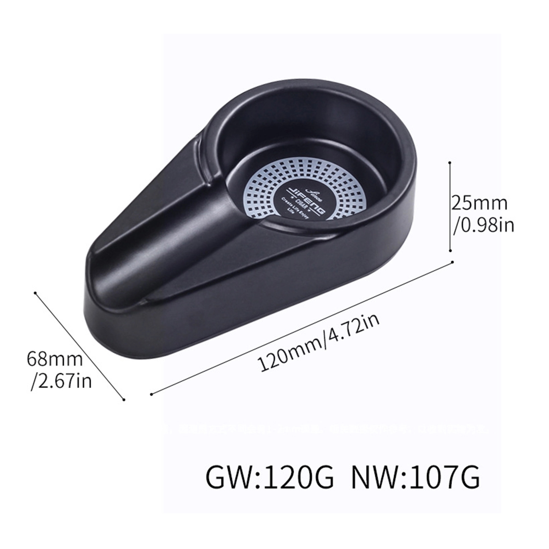 Cigar Ashtray Travel Portable Ash Tray for Cigarettes 6