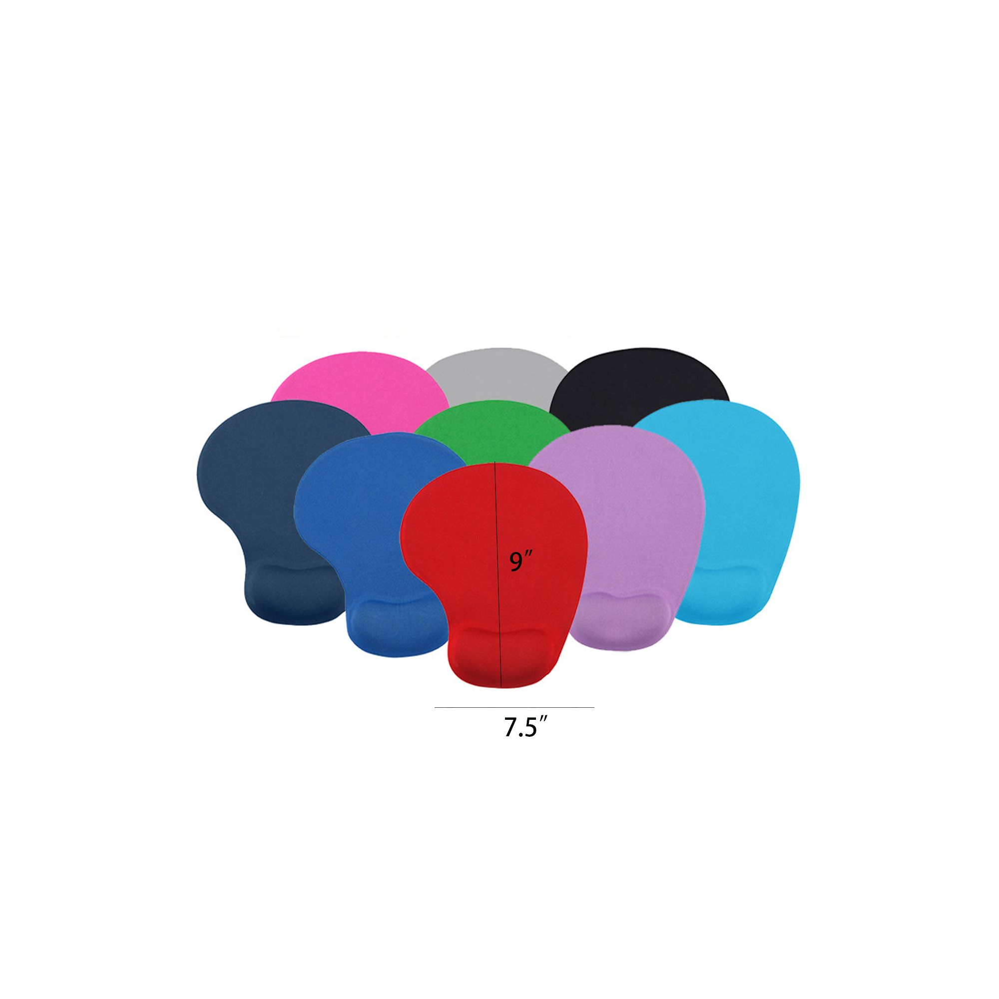 Wrist Rest Full Color Silicone Mouse Pad Non-slip Mouse 2