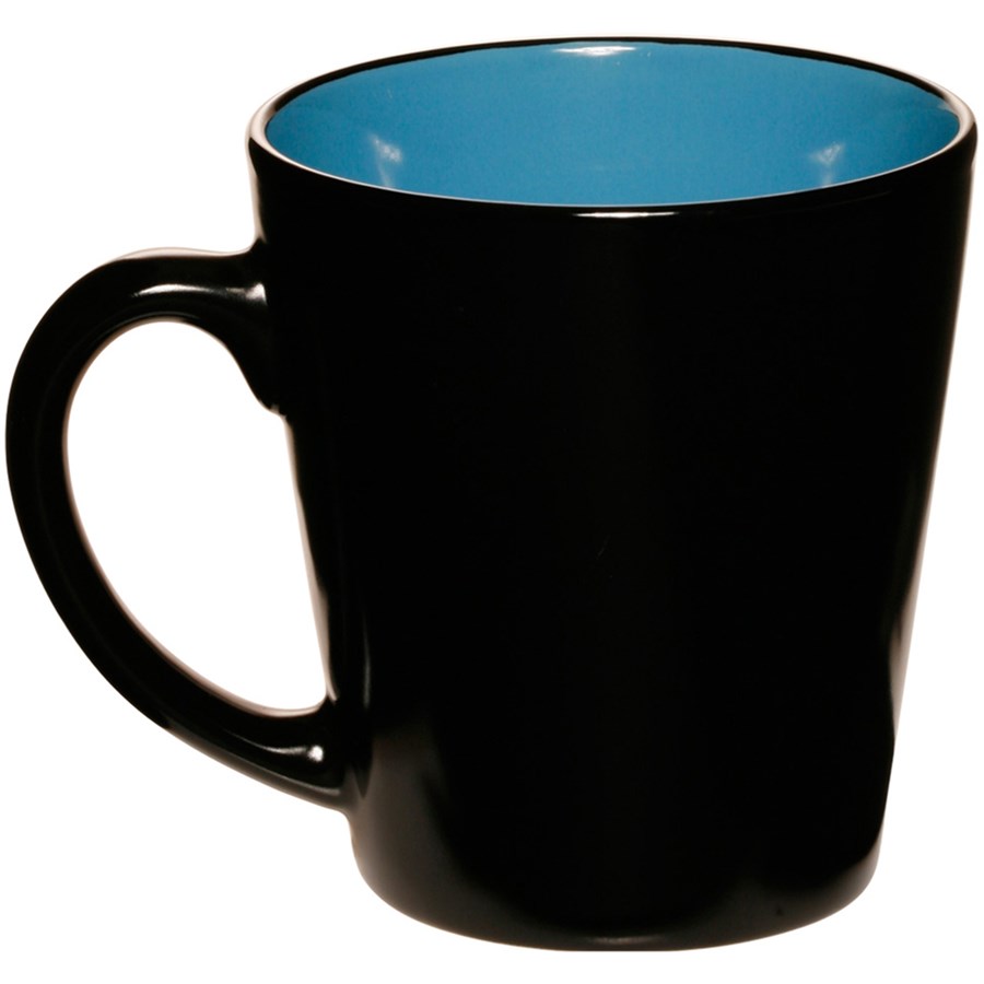 Two-Tone Latte Custom Mugs, 12 oz. 9