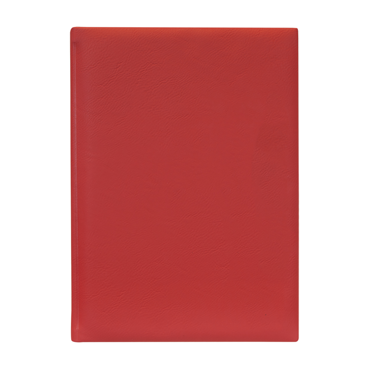 7" x 9" Red Leatherette Journal 2