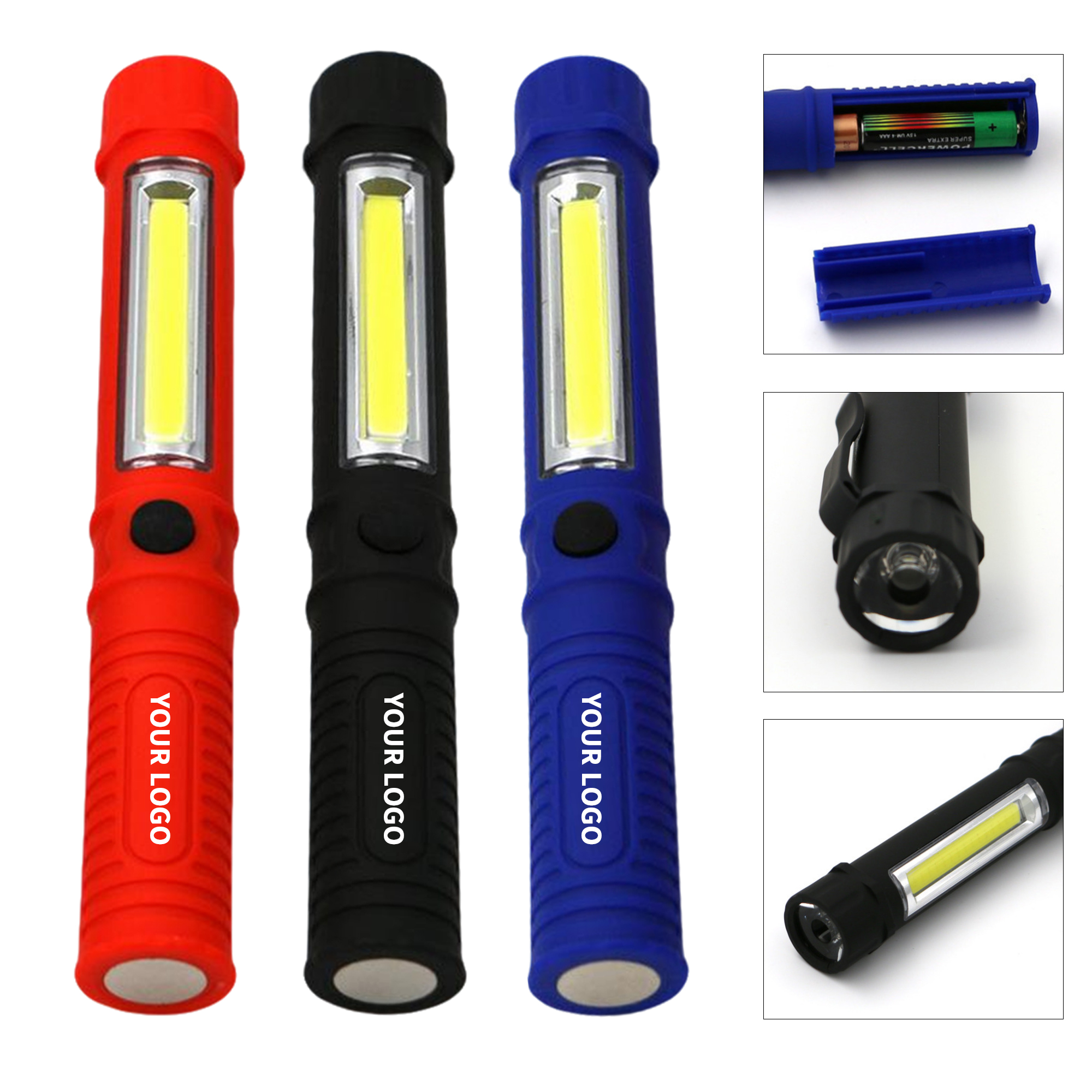 Rubberized ABS LED Work Light Magnetic Base 1