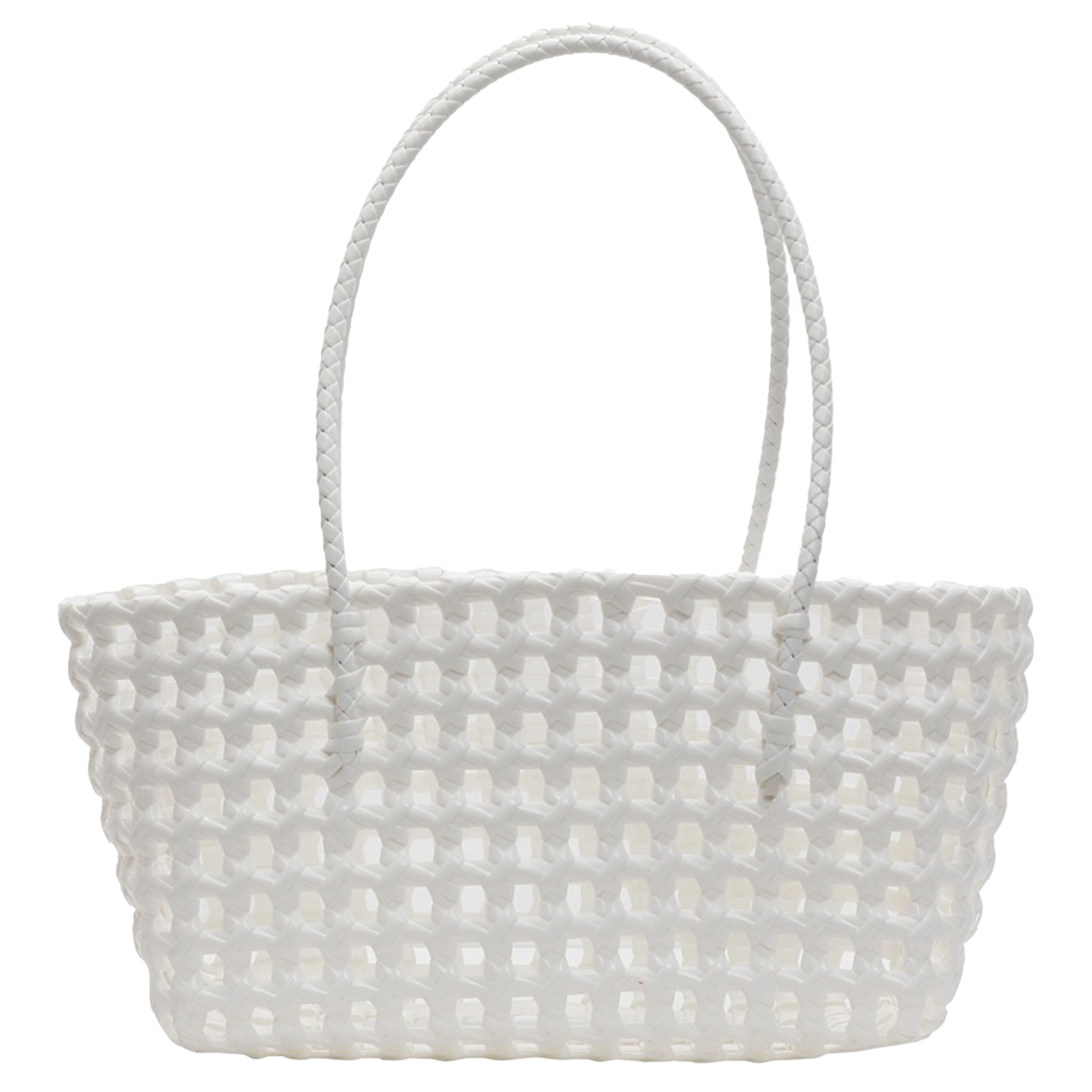 Polyester Hollow Woven Vacation Shoulder Bag 5