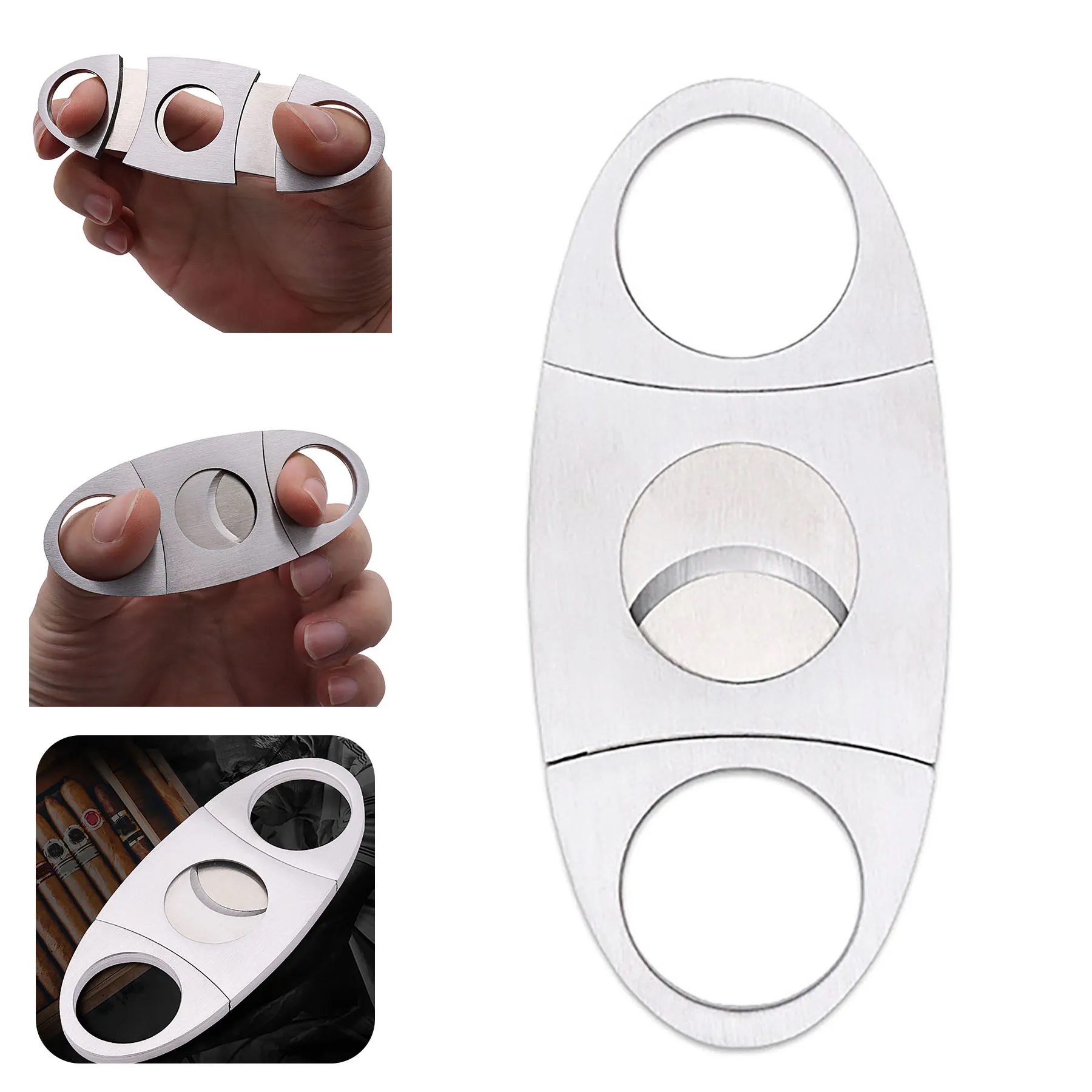 Stainless Steel Cigar Cutter 3