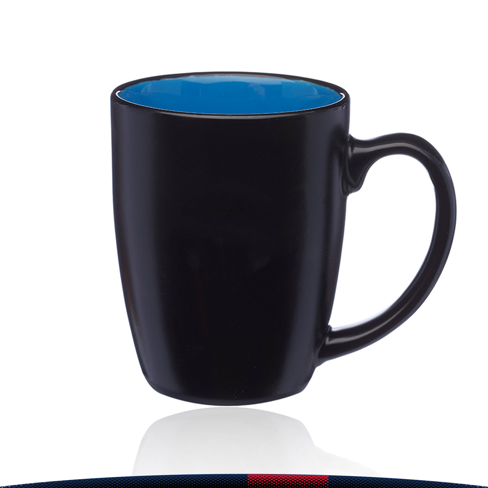 12 oz. Earthen Two Tone Coffee Mugs 3