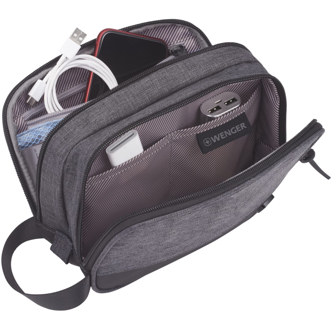 Wenger RPET Dual Compartment Dopp Kit 38