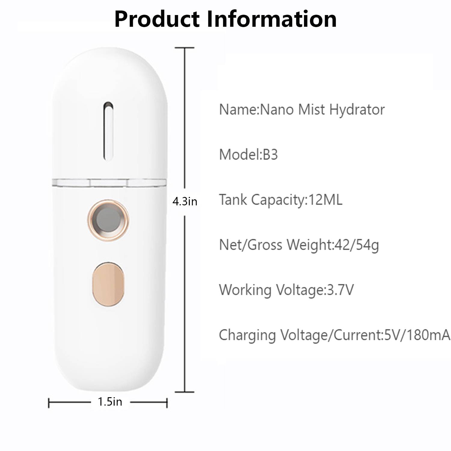 Mini Facial Steamer 1