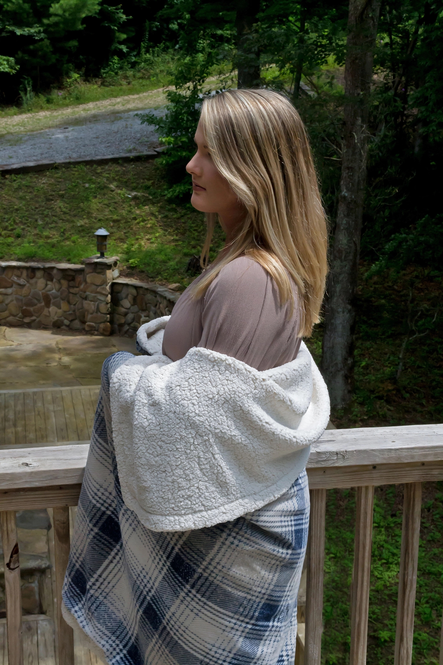 Cottage Plaid Throw