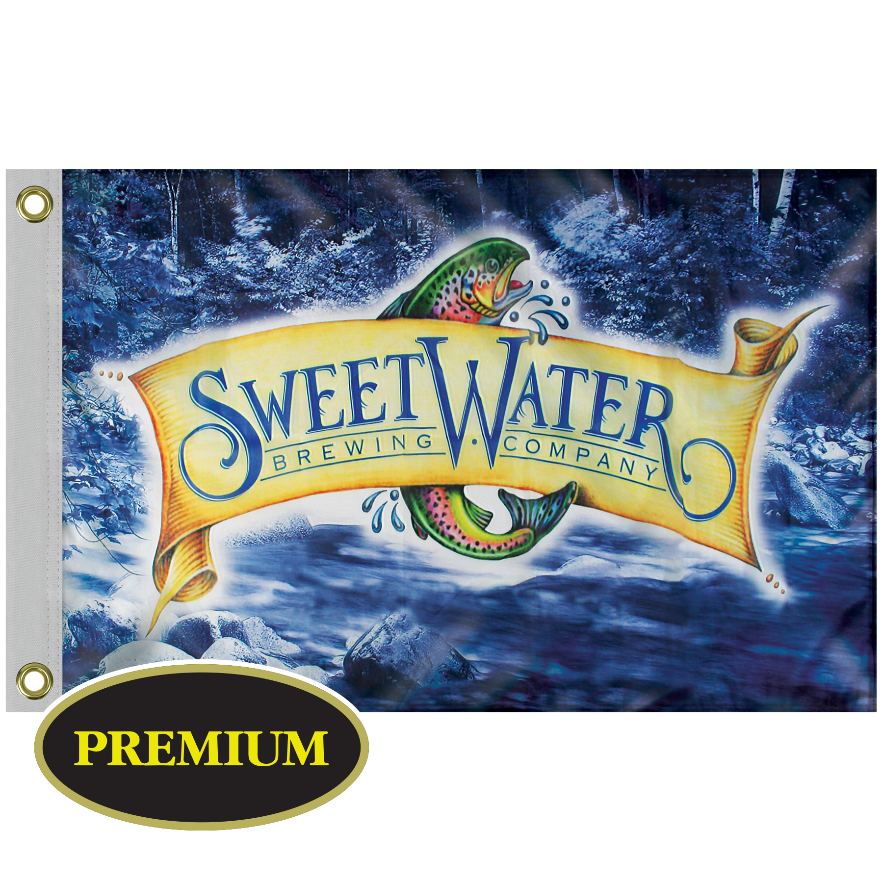 24 - Hour 2' x 3' Polyester Flag 5