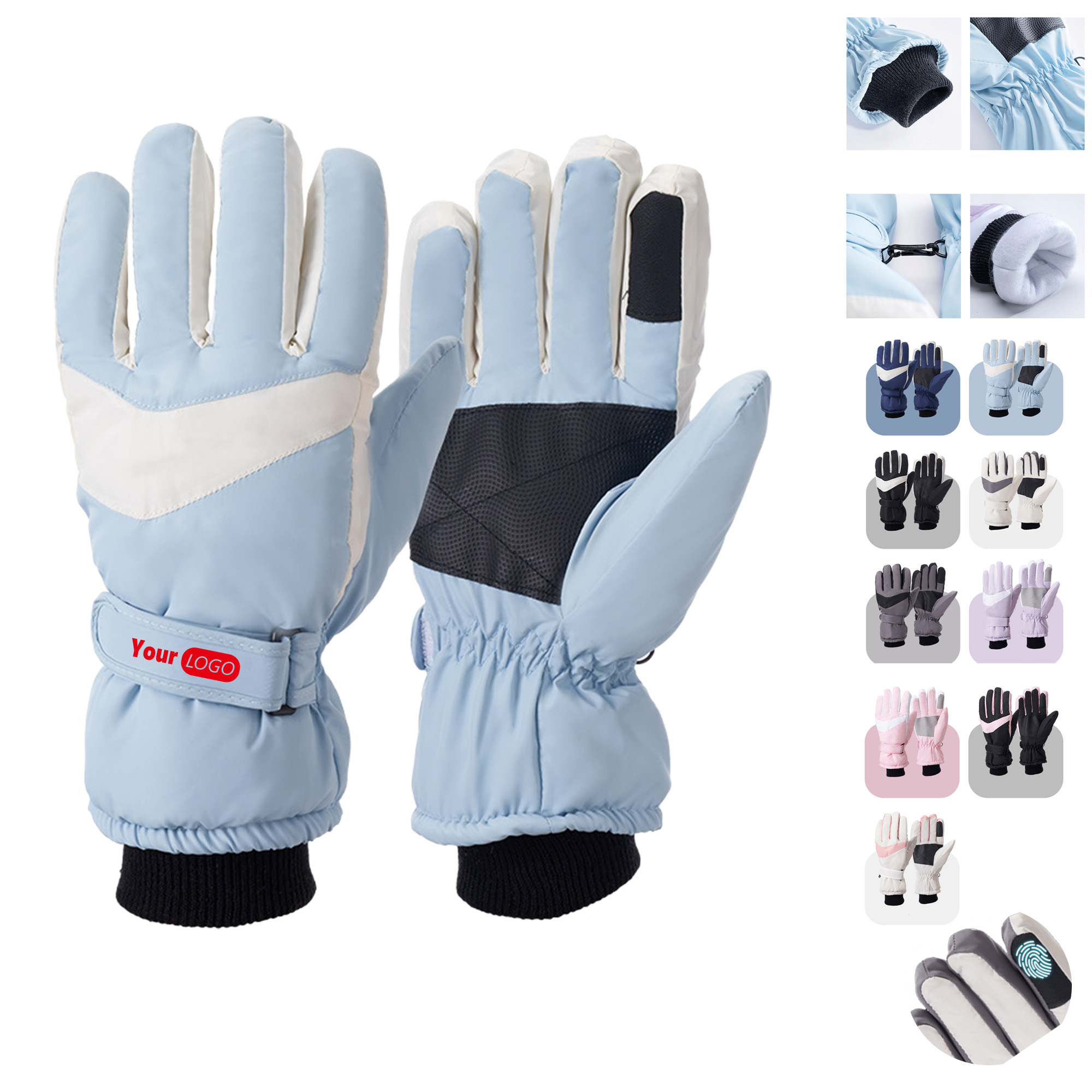 Waterproof Adult Winter Sports Gloves 9