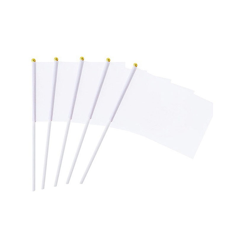 Custom Hand Held Stick Flags 3