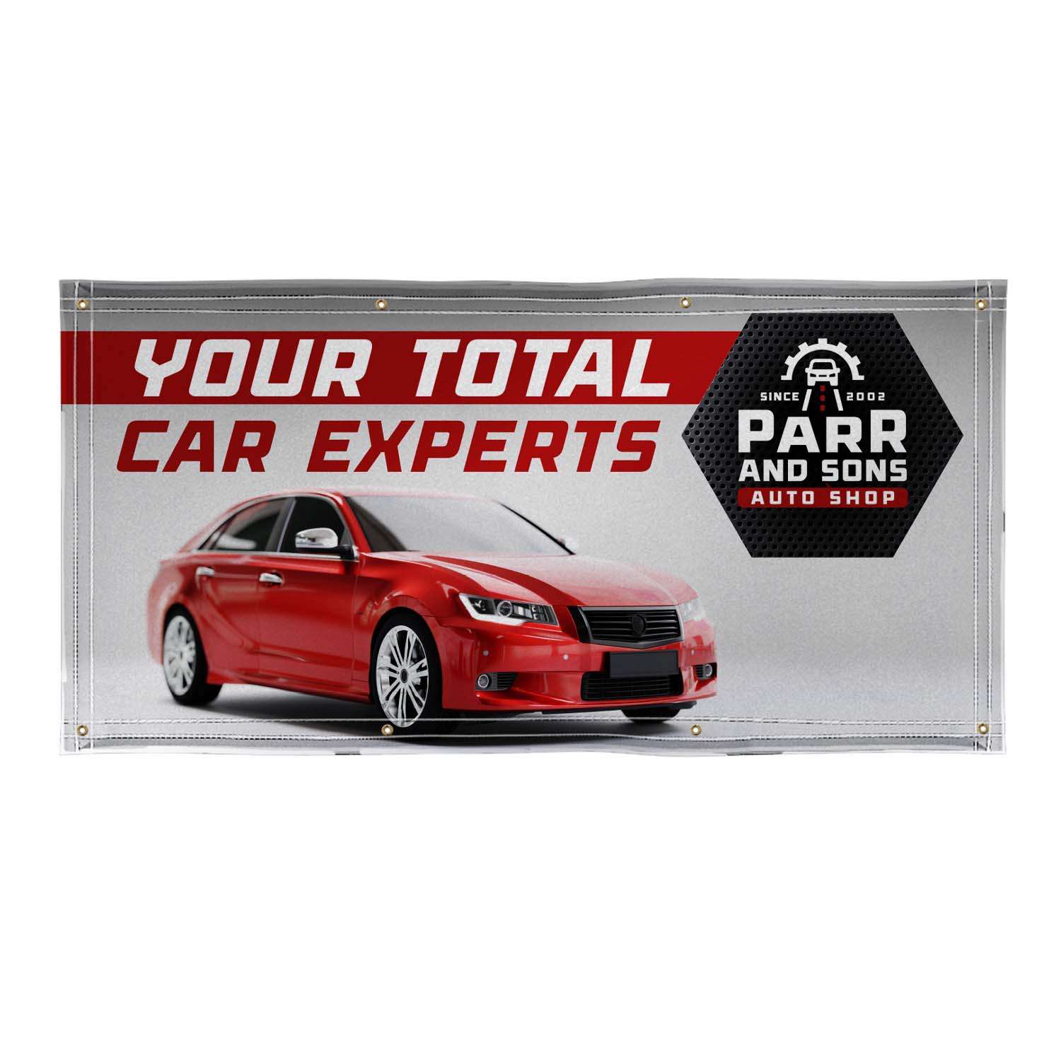 3' X 6' Super Poly Knit Fabric Banner