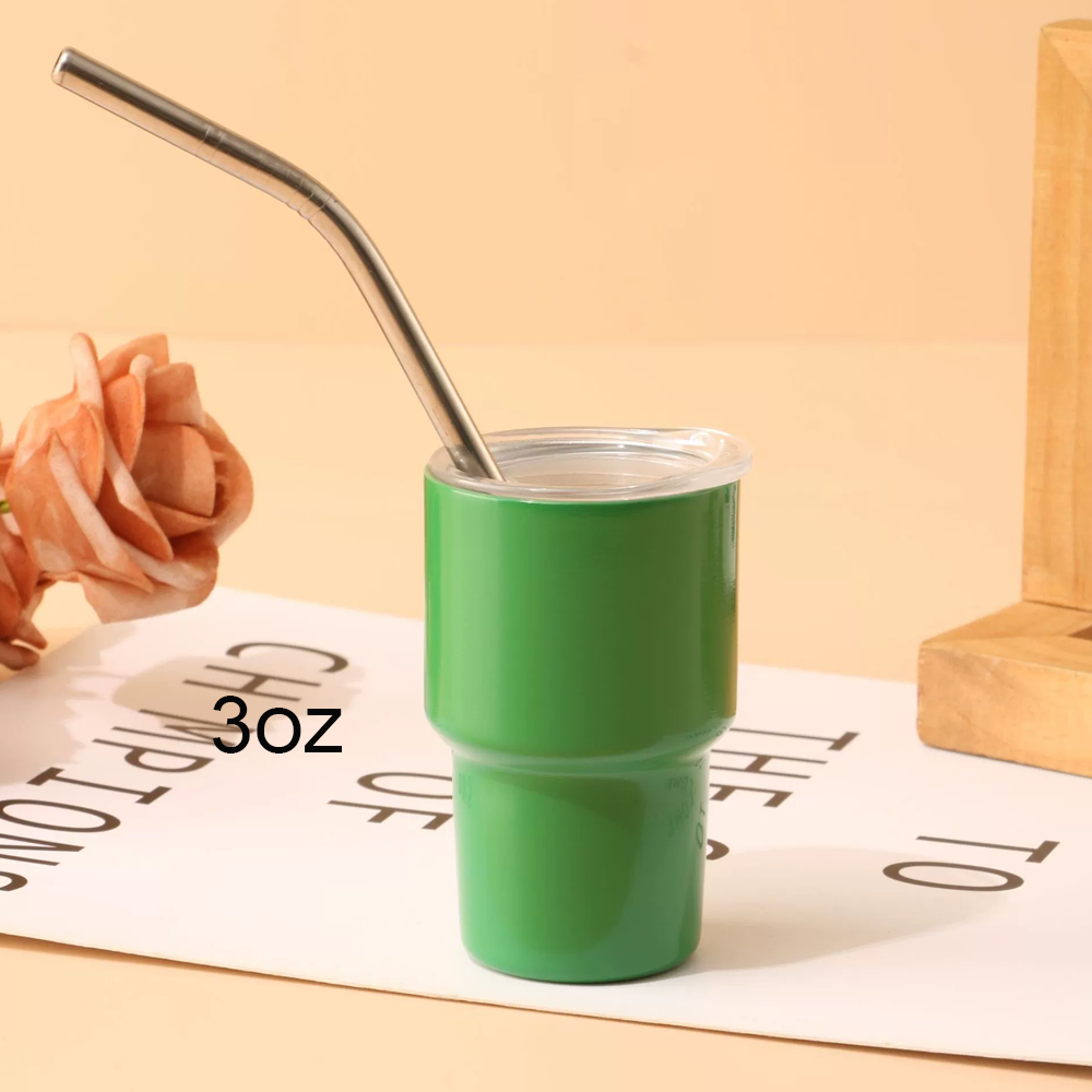 Small Tumblers with Lids and Straws 7