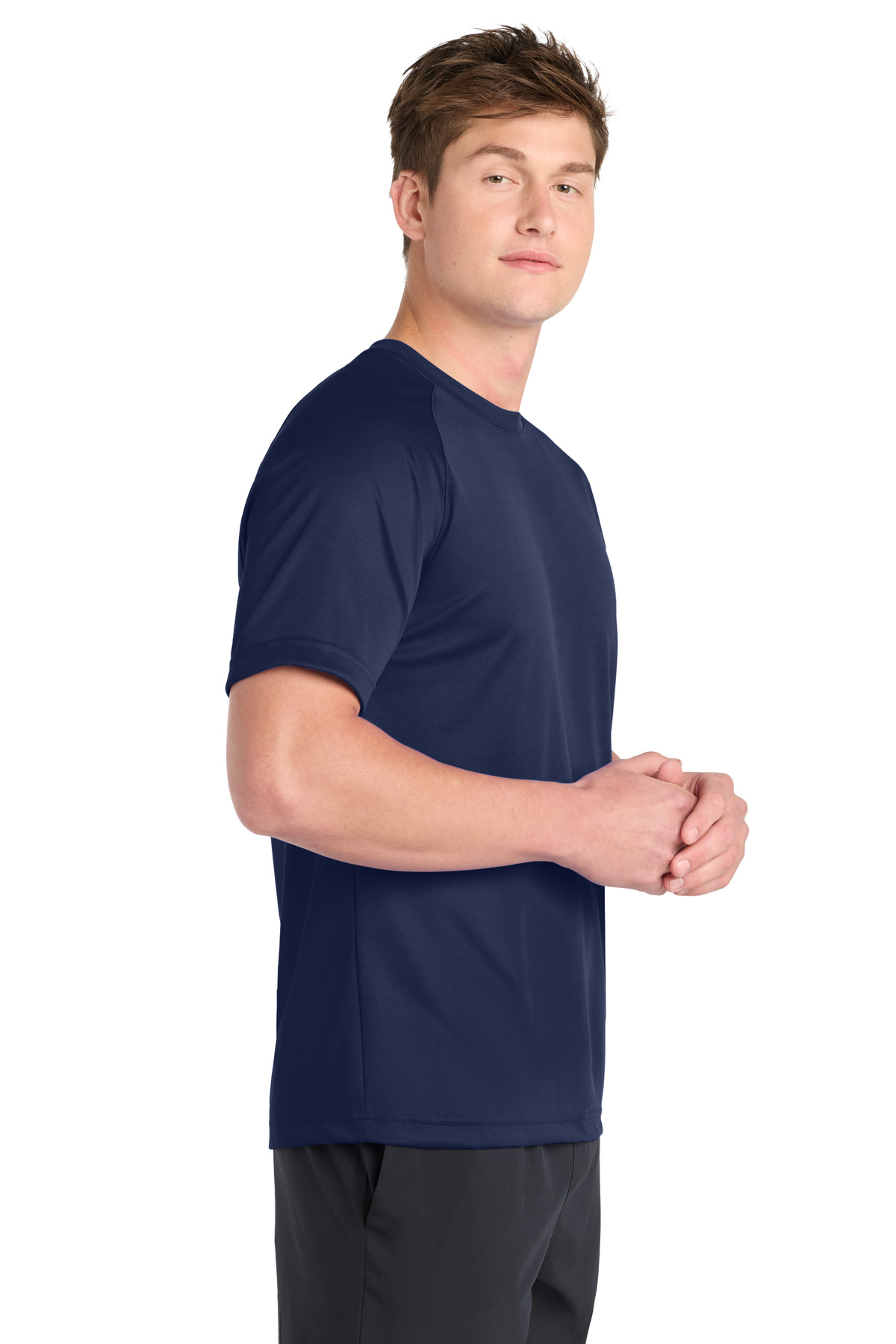 Sport-Tek Dry Zone Short Sleeve Raglan T-Shirt. T473 17