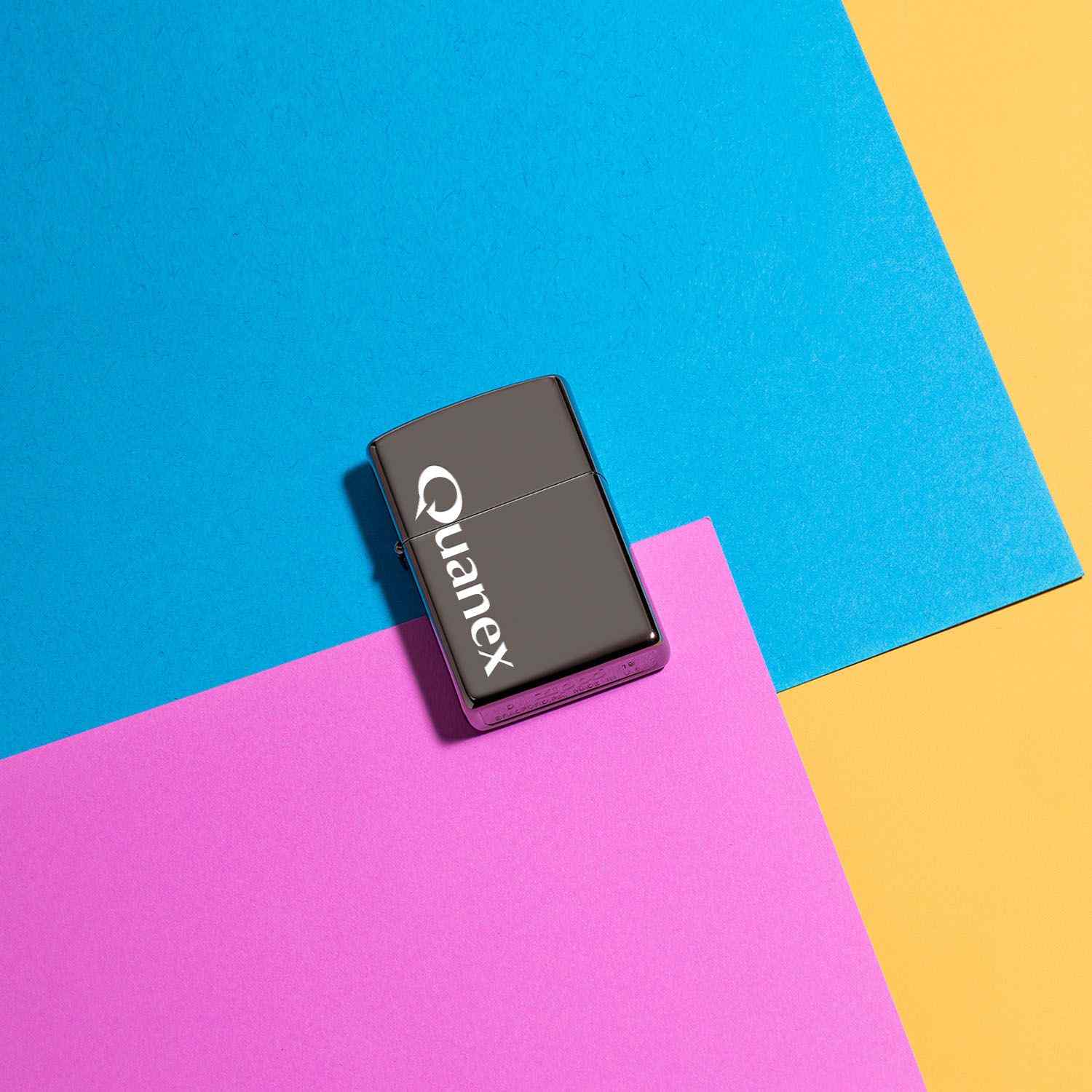 High Polish Classic Black Ice Windproof Lighter