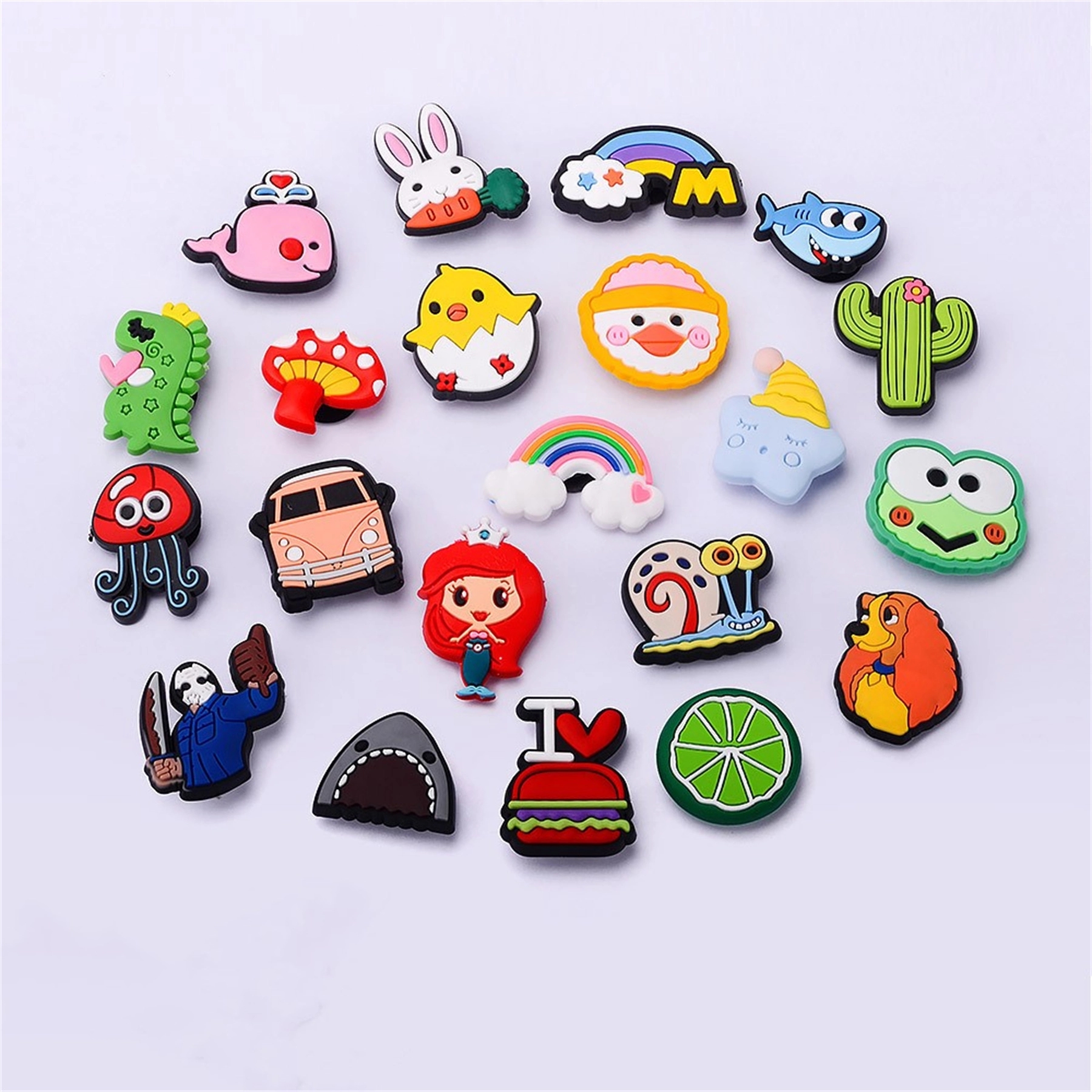 Custom More Rigid Pvc Shoe Charms 7