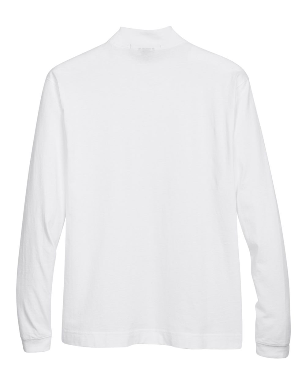 Unisex Sueded Jersey Mock Neck T-Shirt - D420 19