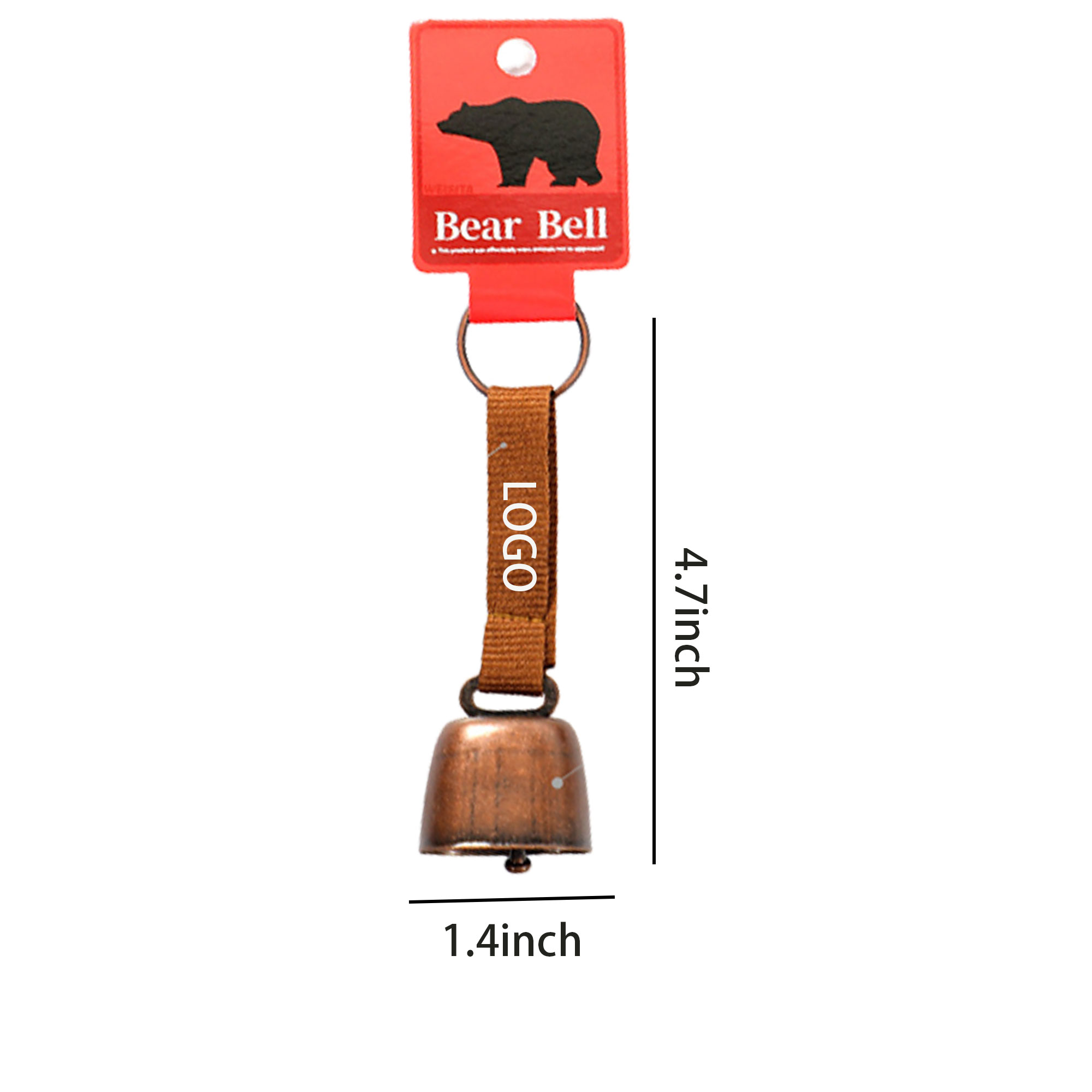Outdoors Warning Bear Bell 2