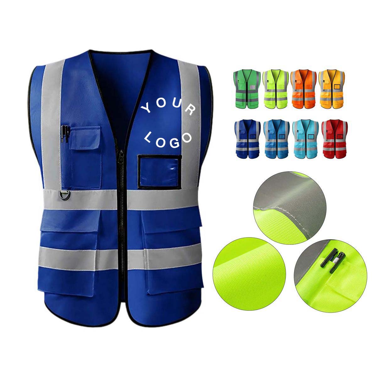 Durable Work Vest for Construction and Events 2