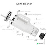 HidrateSpark Pro 2 Tumbler 30oz 30