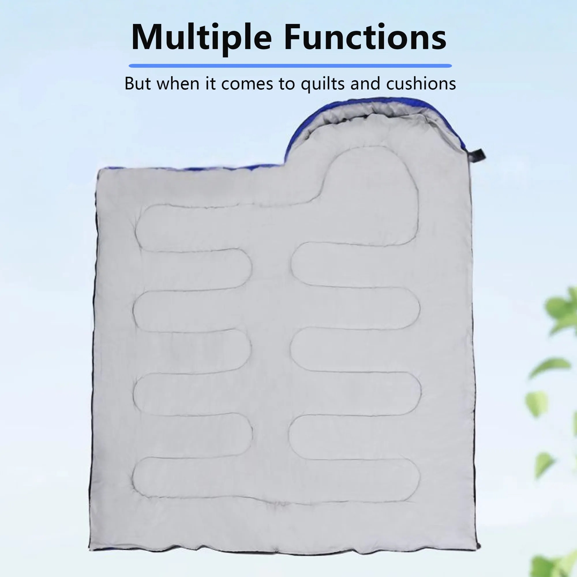Winter Portable Sleeping Bag For Adults Machine Washable 6